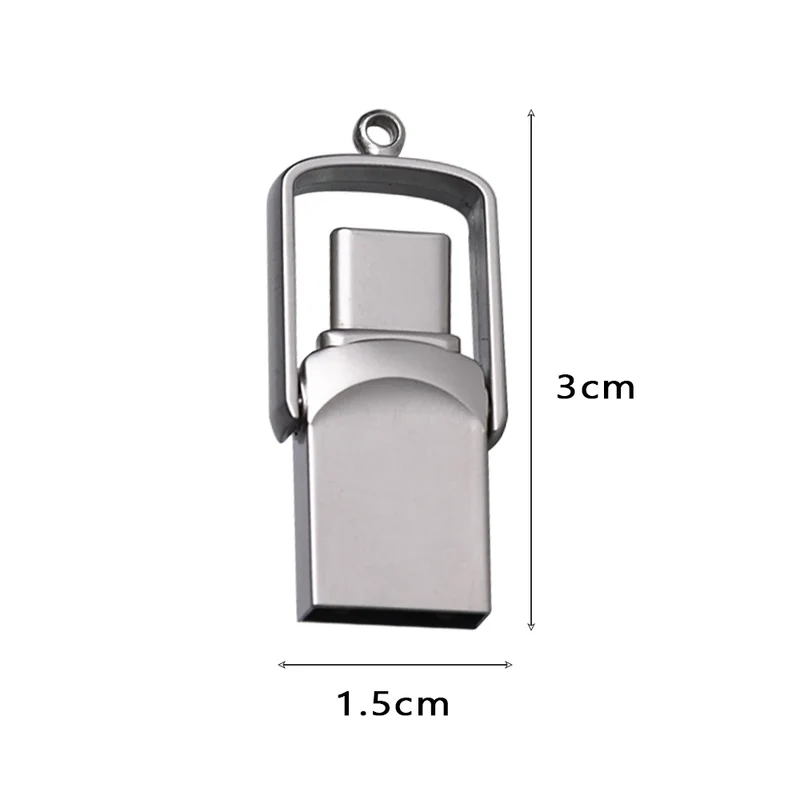 NEW Mini 64GB 128GB Type C Ultra Dual USB Flash Drive Memory Stick Thumb Pen Drive Creative Gifts for Business USB Flash Drives