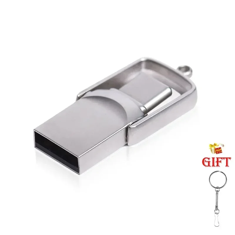 NEW Mini 64GB 128GB Type C Ultra Dual USB Flash Drive Memory Stick Thumb Pen Drive Creative Gifts for Business USB Flash Drives