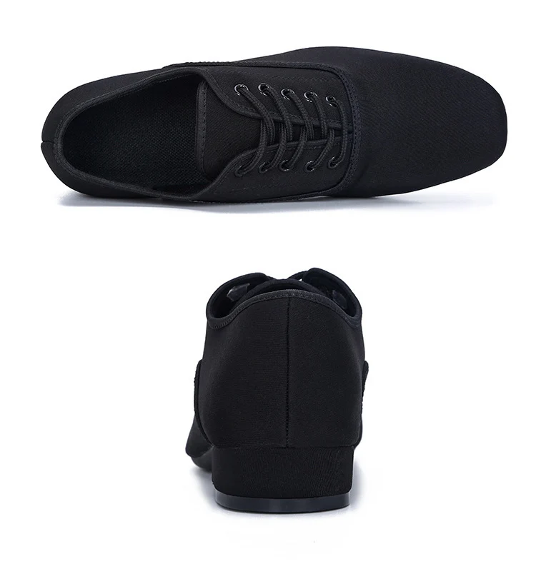 Oxford Cloth Latin Dance Shoes Men's Square Dance Shoes Adult Modern Dance Shoes Soft Bottom Social Dance Shoes Dance Shoes 2025