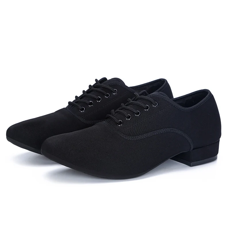 Oxford Cloth Latin Dance Shoes Men's Square Dance Shoes Adult Modern Dance Shoes Soft Bottom Social Dance Shoes Dance Shoes 2025