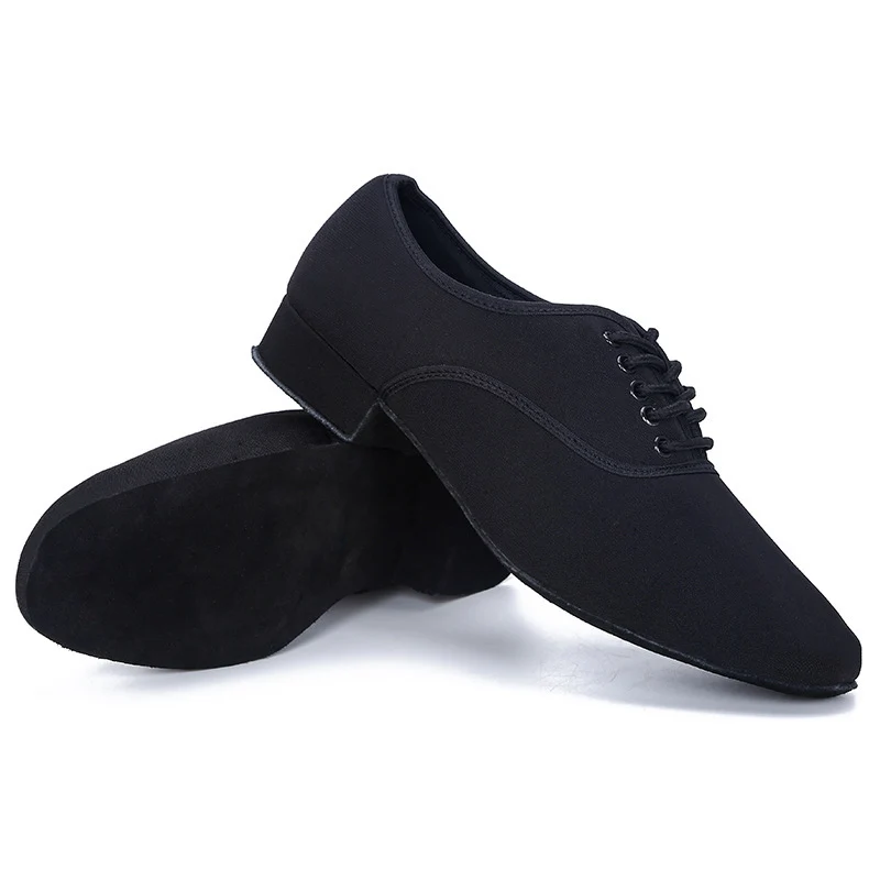 Oxford Cloth Latin Dance Shoes Men's Square Dance Shoes Adult Modern Dance Shoes Soft Bottom Social Dance Shoes Dance Shoes 2025