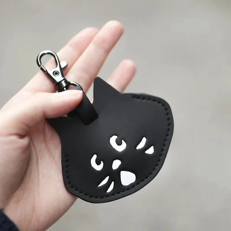 in stock NYA Surprise Cat Distinctive Creative Key Case Unisex Car Universal Key Case Cute Storage Bag Pendant