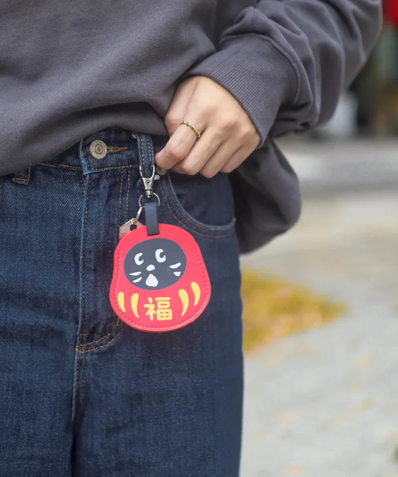 in stock NYA Surprise Cat Distinctive Creative Key Case Unisex Car Universal Key Case Cute Storage Bag Pendant