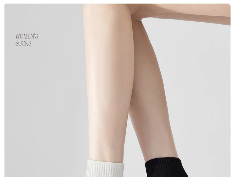 [New] 100 cotton socks for children in autumn cotton antibacterial deodorant small white boneless ladies socks
