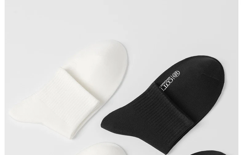 [New] 100 cotton socks for children in autumn cotton antibacterial deodorant small white boneless ladies socks