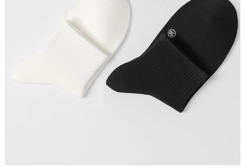 [New] 100 cotton socks for children in autumn cotton antibacterial deodorant small white boneless ladies socks
