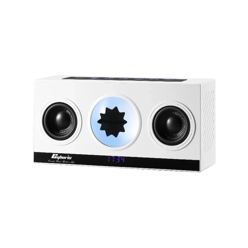 Cyboris B1 Wireless LED Music Visualization Speaker Magnetic Fluid Sound Visualizer for Outdoor Party Use USB Birthday Gift