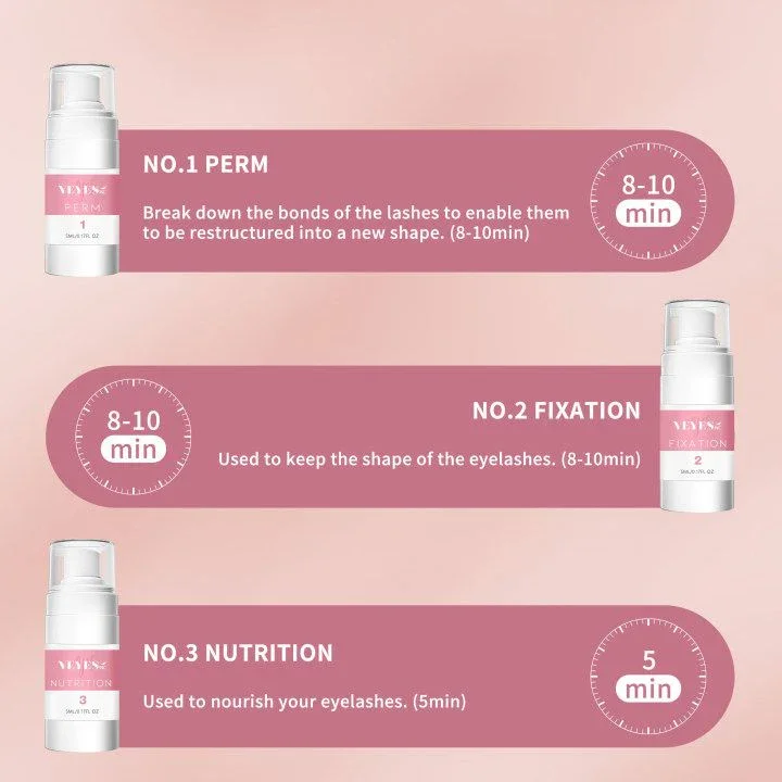 VEYES Professional Custom logo Wholesale Inconsign Lash Lift Private Label Upgraded Lash Perm Eyelash Lift Kit Lash Lift