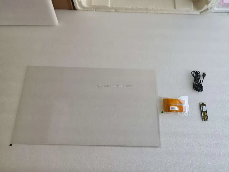 New Computer Hardware & Software USB Capacitive Touch Screen 32inch Touch Foil 10 Points Transparent Plug and Play