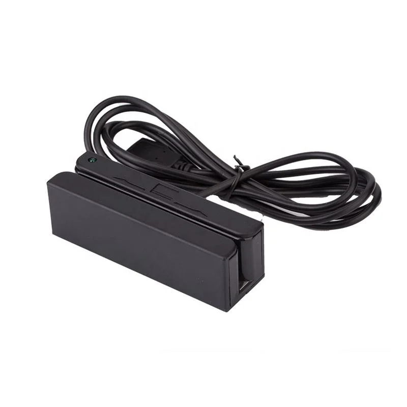 Manufacturer Magnetic Stripe Card Reader with USB or RS232 Interface MSR100 Supports Credit Card Payments Driver Cards