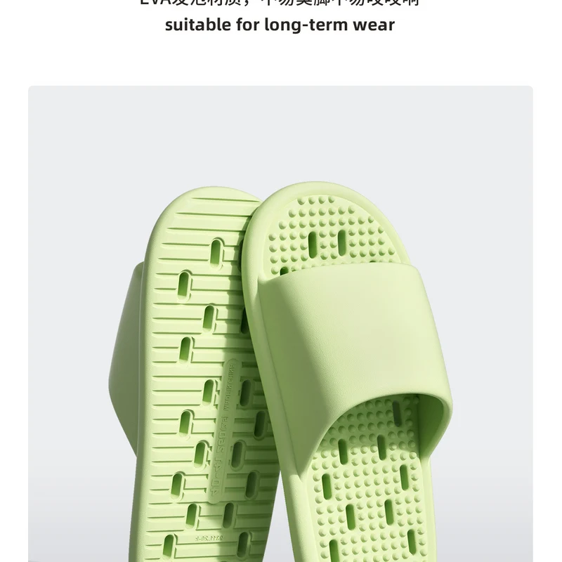 New Summer Home Bathroom Hollow Anti-Slip Men's Slippers That Feel Like Stepping on Shit, Convenient and Breathable Soft-Soled Women's Slippers for Outdoor Wear