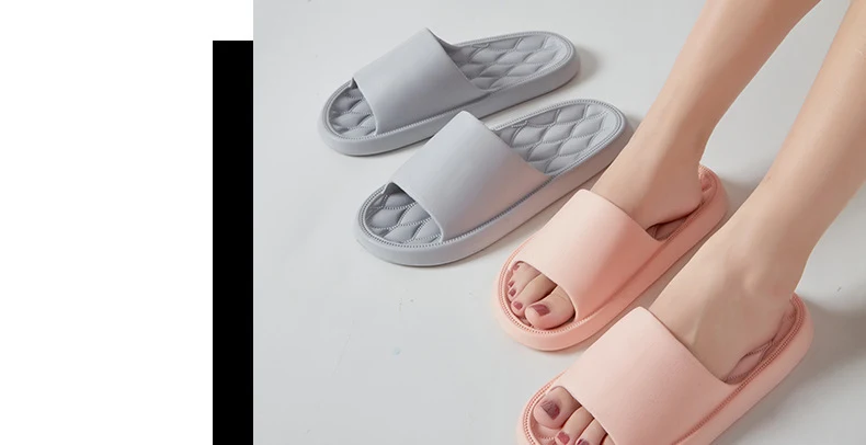 2025 New Style Slippers for Men, Indoor, Home, Non-Slip, Bathroom, Bathing, Eva Slippers for Women, Summer