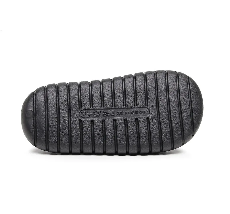 Cross-Border 2023 New Style Home Linen Slippers with a Stepping-On-Clouds Feel, Simple and Casual, Comfortable Lace Suede Women's Plush Slippers