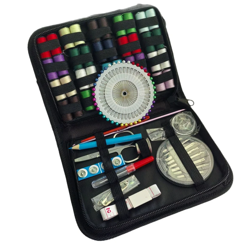 Sewing Box Household High-Quality Dormitory Sewing and Mending Sewing Kit Portable Wedding Sewing Kit Practical Sewing Thread Box