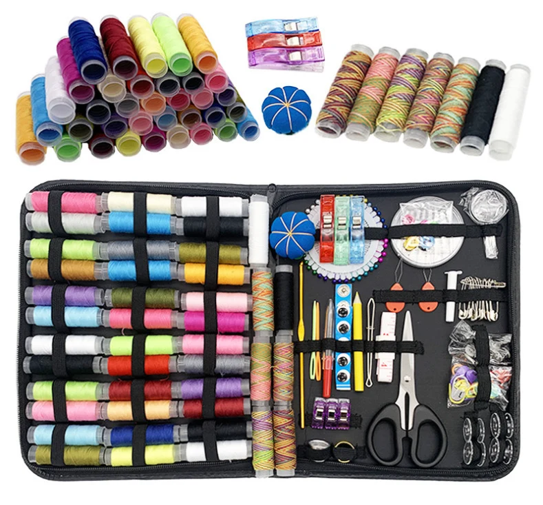 Sewing Box Household High-Quality Dormitory Sewing and Mending Sewing Kit Portable Wedding Sewing Kit Practical Sewing Thread Box