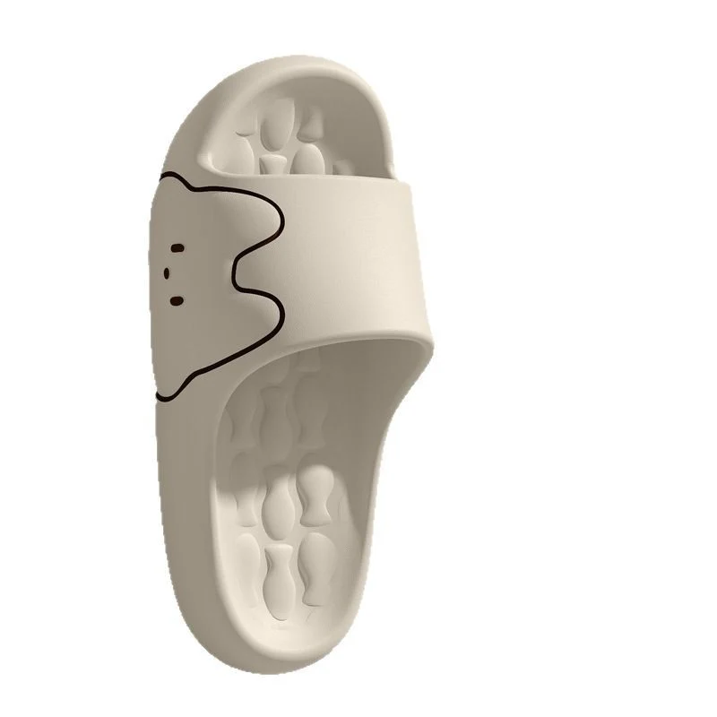 Cross-Border Online Sales Slippers for Men Summer 2025 New Indoor Home Non-Slip Silent Thick-Soled Cute Sandals for Women