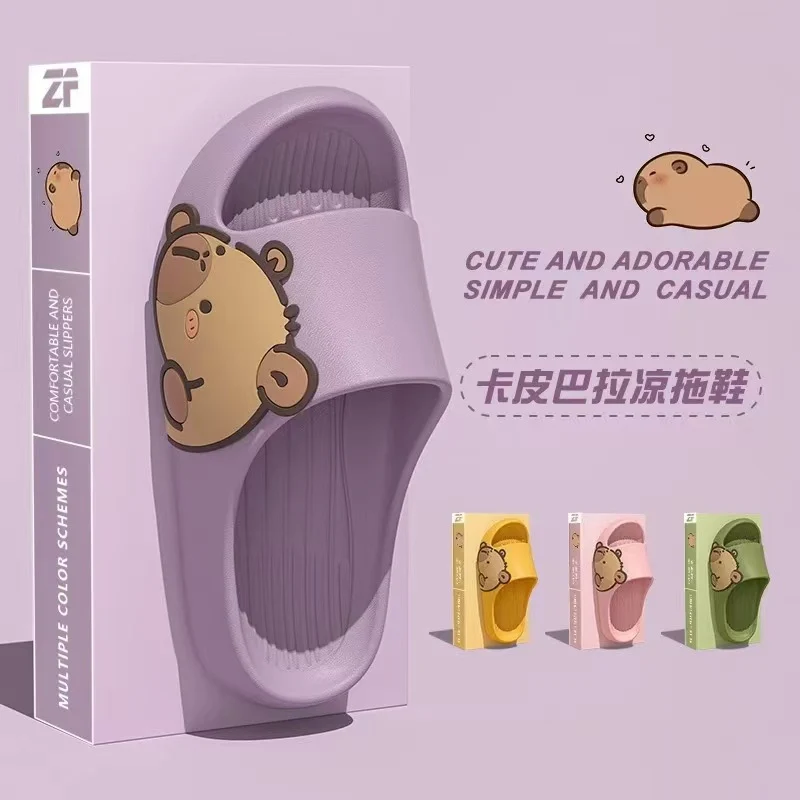Eva Slippers for Women, Non-Slip, Anti-Odor, Summer Home Slippers, Men's Home Indoor Bathroom Bathing Slippers