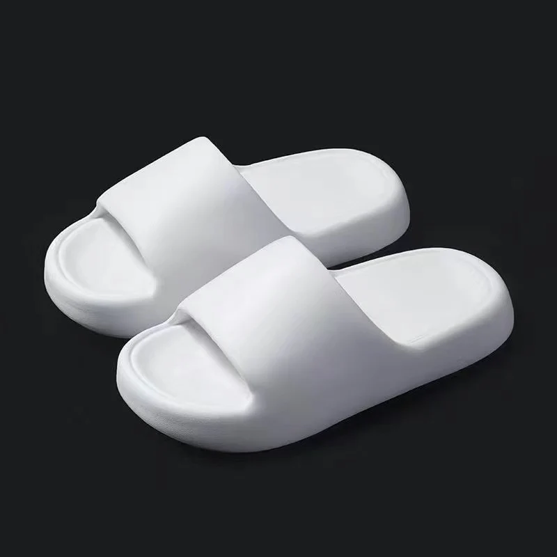 Thick-Soled Slippers for Women 2025 Summer New Style Indoor Home Bathing Non-Slip Household Slippers for Outer Wear with a Sense of Stepping on Shit