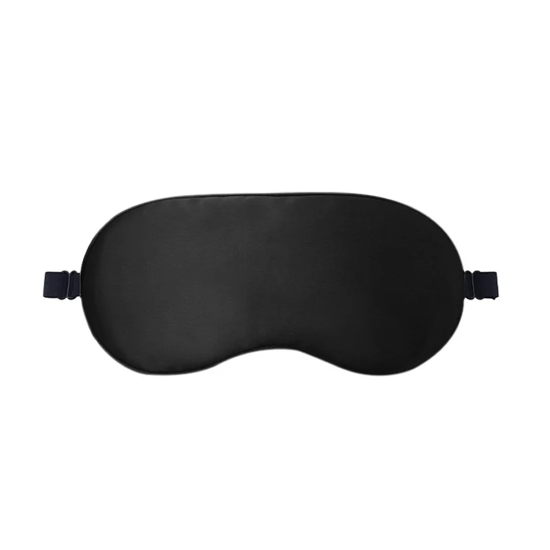 Cross-Border Wholesale Imitation Silk Eye Mask, Light-Blocking, Non-Pressing on the Eyes, Travel and Sleeping Eye Mask, Breathable Sleep Eye Mask, Adjustable