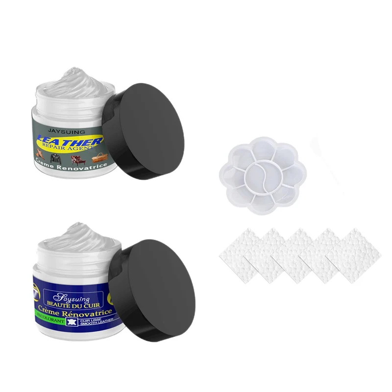 Rayhong Leather Cream for Leather Clothing Scratches and Tears, Leather Care Cream for Car Leather Seats and Sofas