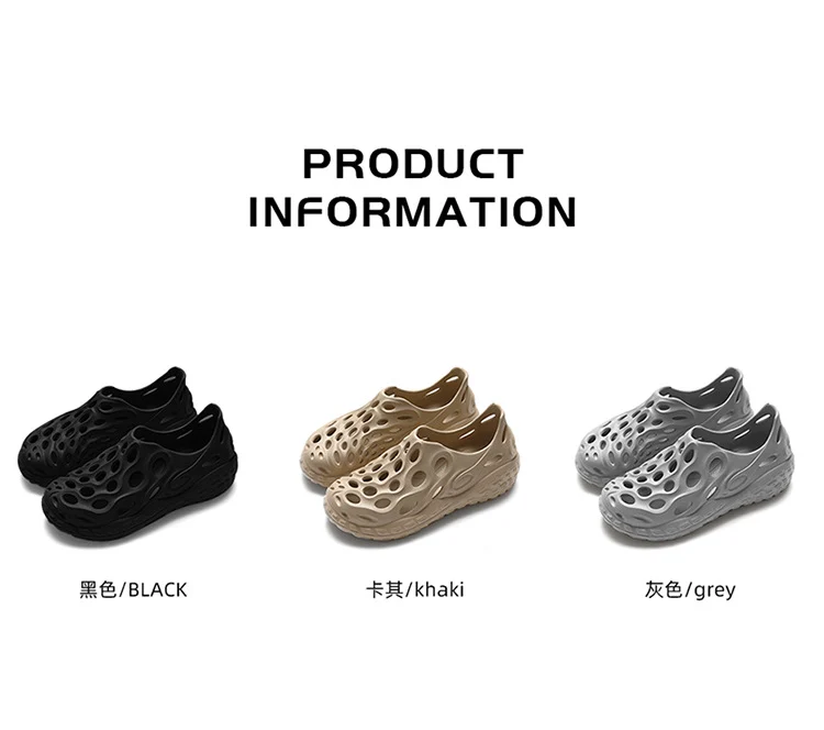 Croc Shoes Men's Summer Outer Wear for Commuting and Driving 2025 New Popular Anti-Slip Summer Eva Sandals That Feel Like Stepping on Shit