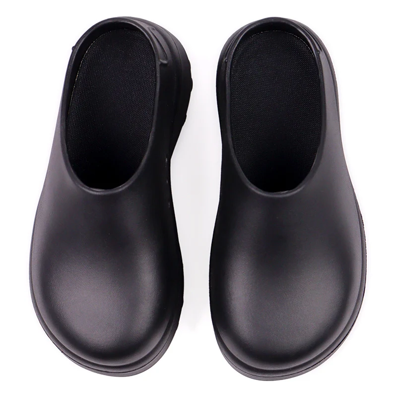 Foreign Trade Cross-Border Chef Shoes, Outdoor Casual Shoes, Comfortable Platform Sole, Wear-Resistant, Non-Slip, Thick-Soled Slippers for Men and Women, Eva