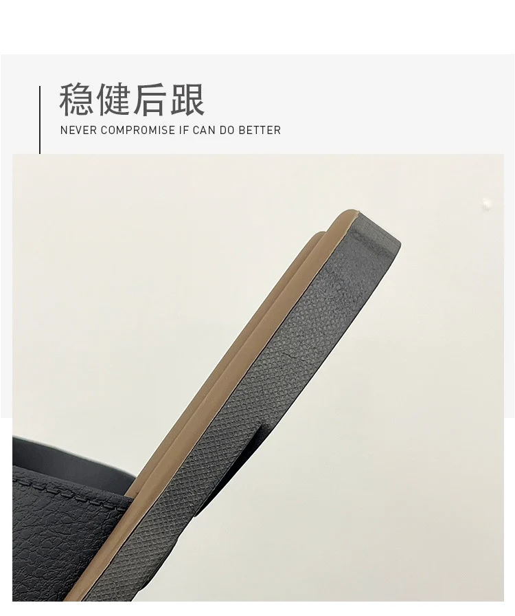 Cross-Border Slippers for Women Summer Flat-Soled Double-Strap Double-Buckle Slippers Southeast Asia New Foreign Trade Fashion Outer Wear Beach Sandals