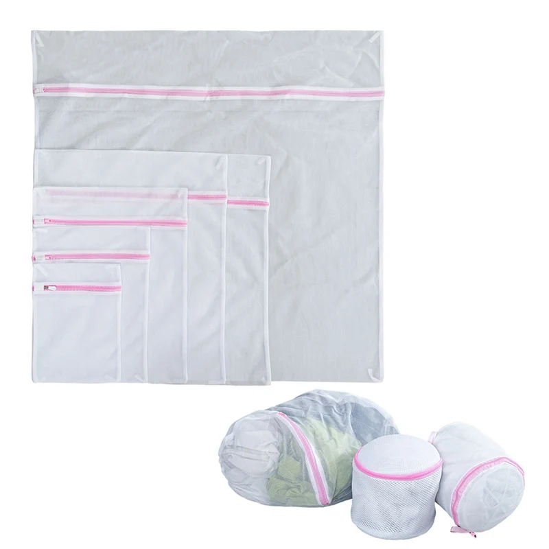 Direct Supply of Thickened Fine Mesh Laundry Bags, Underwear and Bra Protective Wash Bags, Wholesale Cross-Border Hot-Selling Clothing Washing Machine Bags
