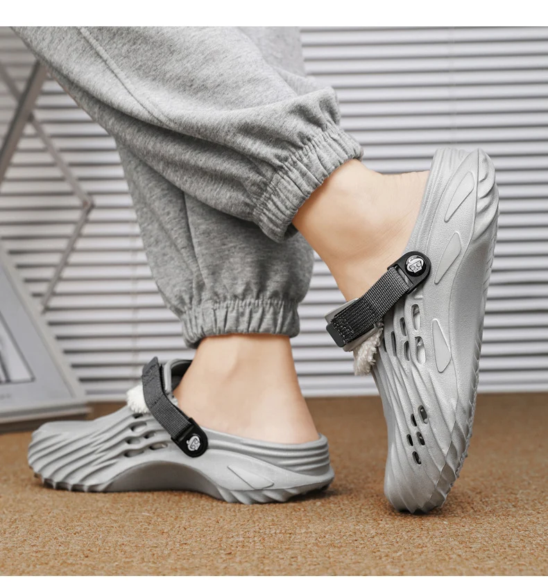 Cotton Slippers for Home, High-End Outer Wear, 2025 Winter New Cross-Border Cotton Shoes Manufacturer Wholesale Cotton Tow