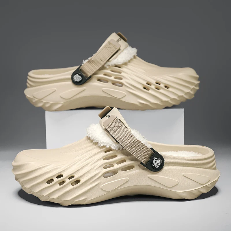 Cotton Slippers for Home, High-End Outer Wear, 2025 Winter New Cross-Border Cotton Shoes Manufacturer Wholesale Cotton Tow