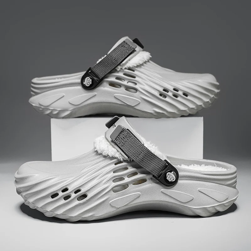 Cotton Slippers for Home, High-End Outer Wear, 2025 Winter New Cross-Border Cotton Shoes Manufacturer Wholesale Cotton Tow