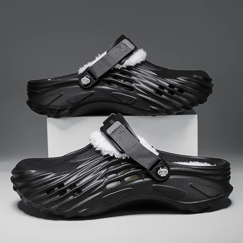 Cotton Slippers for Home, High-End Outer Wear, 2025 Winter New Cross-Border Cotton Shoes Manufacturer Wholesale Cotton Tow