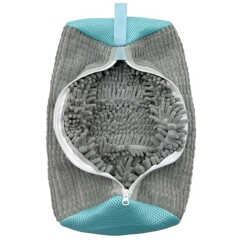 Shoe Washing Bag New Thickened Reusable Washing Machine Special Shoe Washing Bag Chenille Mesh Cleaning Bag