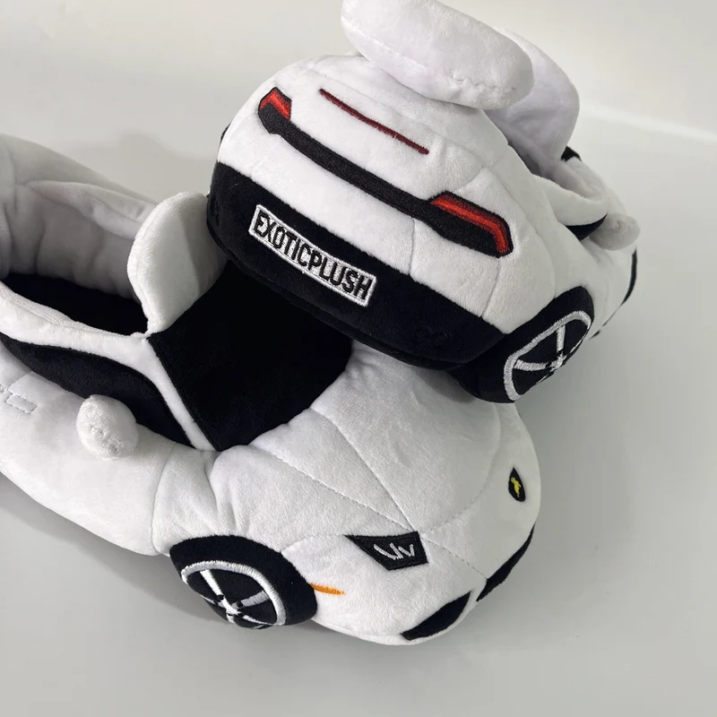 In-Stock Cross-Border Hot-Selling Racing Slippers Lamborghini Non-Slip Warm Home Cotton Shoes Winter Closed-Toe