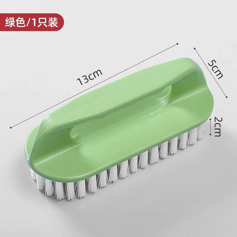 Plastic Brush with Hard Bristles, Thickened and Reinforced Handle, Multifunctional Laundry and Shoe Cleaning Brush, Non-Slip Cleaning Brush for Sneakers and White Shoes