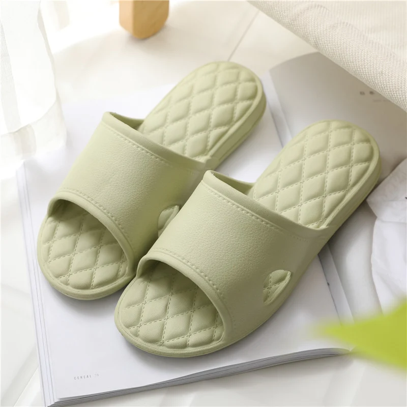 Feeling of stepping on excrement EVA men's and women's bathroom spring and summer home soft bottom household indoor bath sandals and slippers Outdoor