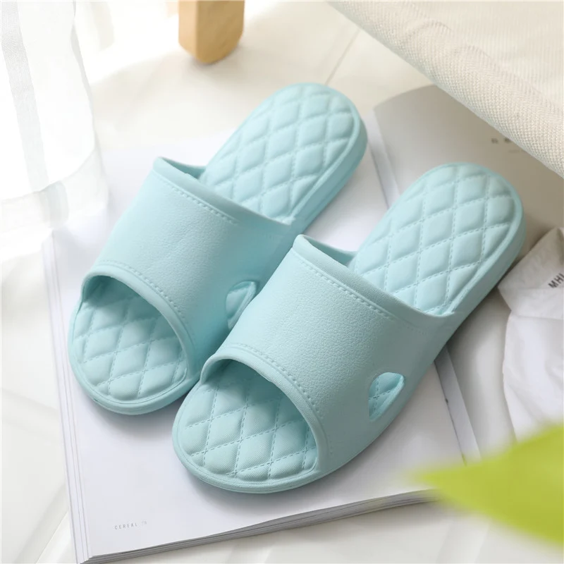 Feeling of stepping on excrement EVA men's and women's bathroom spring and summer home soft bottom household indoor bath sandals and slippers Outdoor