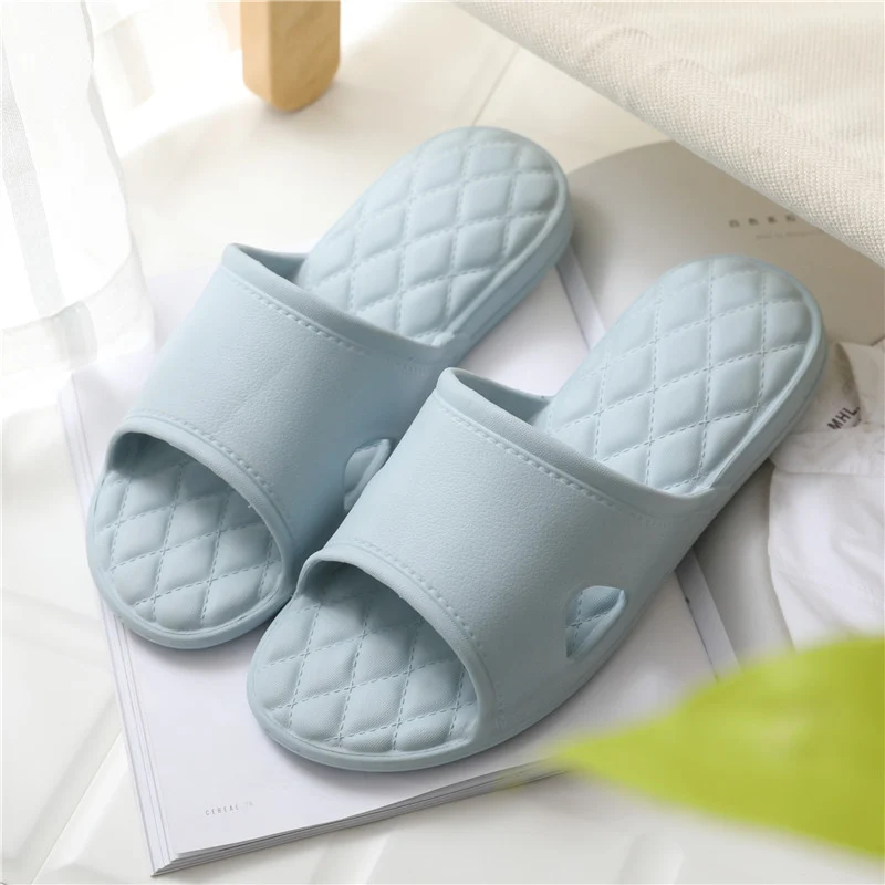 Feeling of stepping on excrement EVA men's and women's bathroom spring and summer home soft bottom household indoor bath sandals and slippers Outdoor