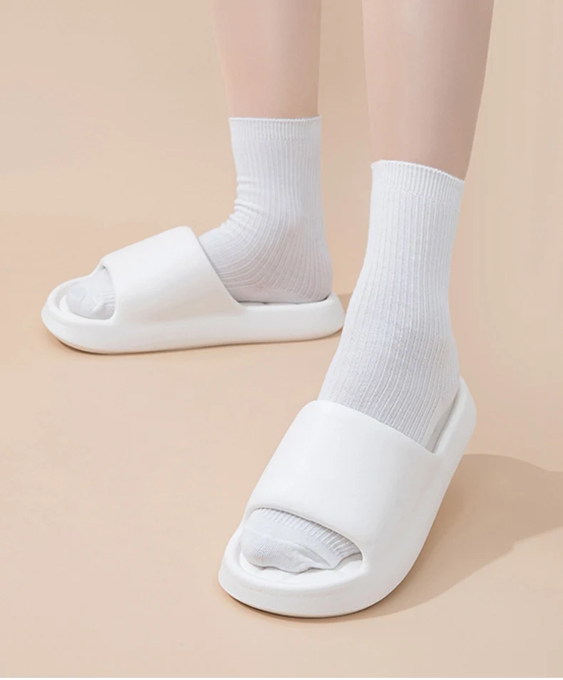 Stepping on excrement feeling sandals and slippers women's summer new home non-slip bathroom home men's eva cool tray factory wholesale cross-border