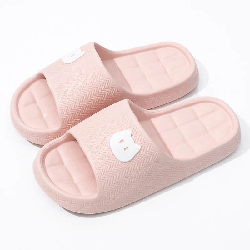 Stepping on excrement feeling sandals and slippers women's summer new home non-slip bathroom home men's eva cool tray factory wholesale cross-border