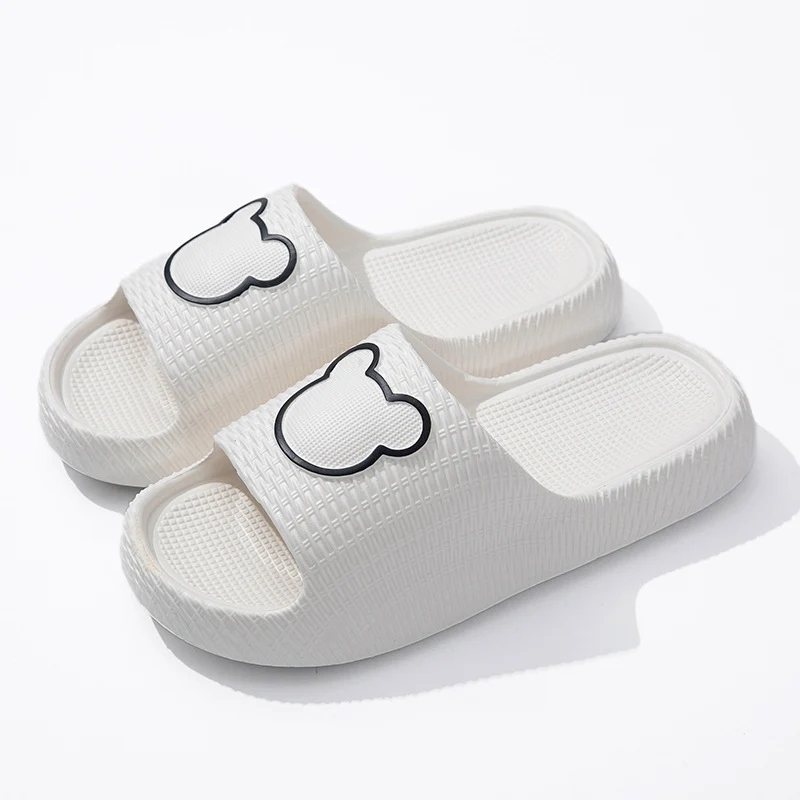 Stepping on excrement feeling sandals and slippers women's summer new home non-slip bathroom home men's eva cool tray factory wholesale cross-border