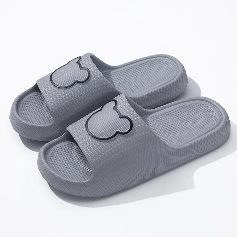 Stepping on excrement feeling sandals and slippers women's summer new home non-slip bathroom home men's eva cool tray factory wholesale cross-border