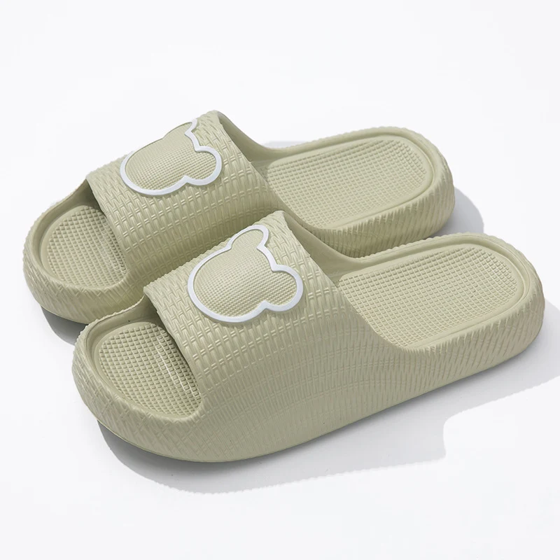 Stepping on excrement feeling sandals and slippers women's summer new home non-slip bathroom home men's eva cool tray factory wholesale cross-border