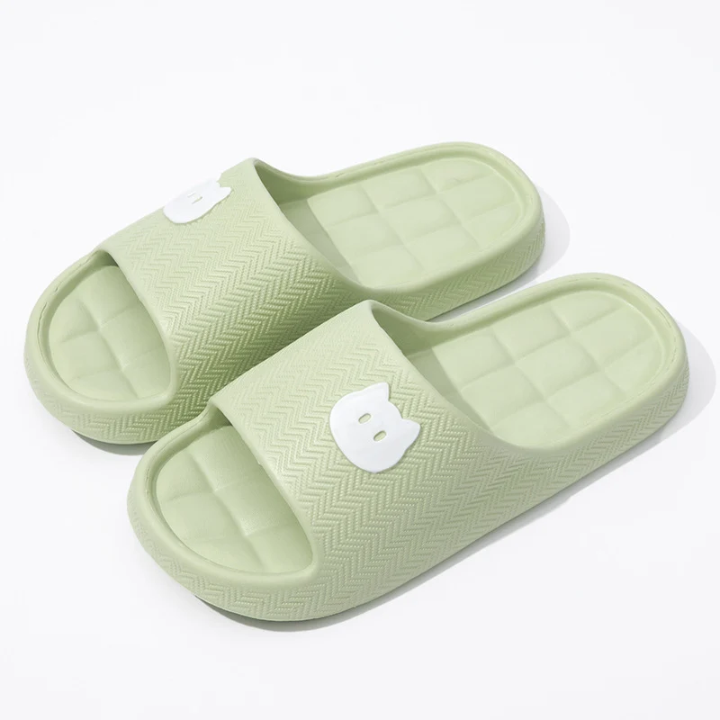 Stepping on excrement feeling sandals and slippers women's summer new home non-slip bathroom home men's eva cool tray factory wholesale cross-border