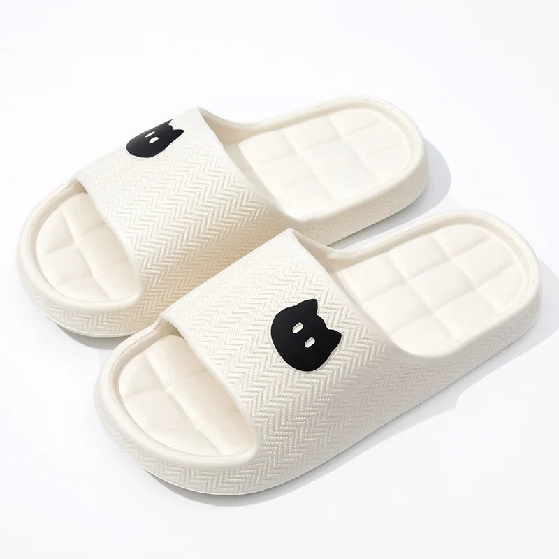 Stepping on excrement feeling sandals and slippers women's summer new home non-slip bathroom home men's eva cool tray factory wholesale cross-border