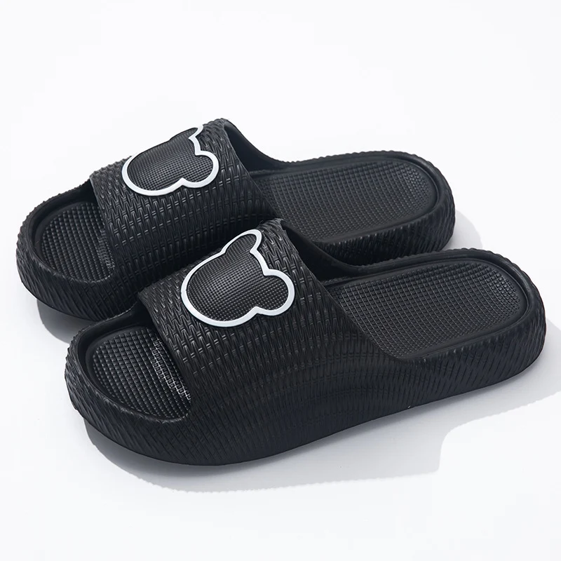 Stepping on excrement feeling sandals and slippers women's summer new home non-slip bathroom home men's eva cool tray factory wholesale cross-border