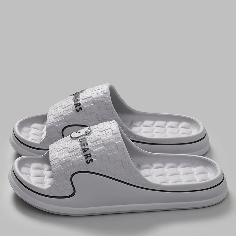 Stepping on excrement feeling sandals and slippers women's summer new home non-slip bathroom home men's eva cool tray factory wholesale cross-border