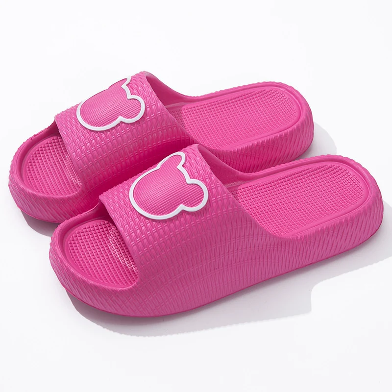 Stepping on excrement feeling sandals and slippers women's summer new home non-slip bathroom home men's eva cool tray factory wholesale cross-border