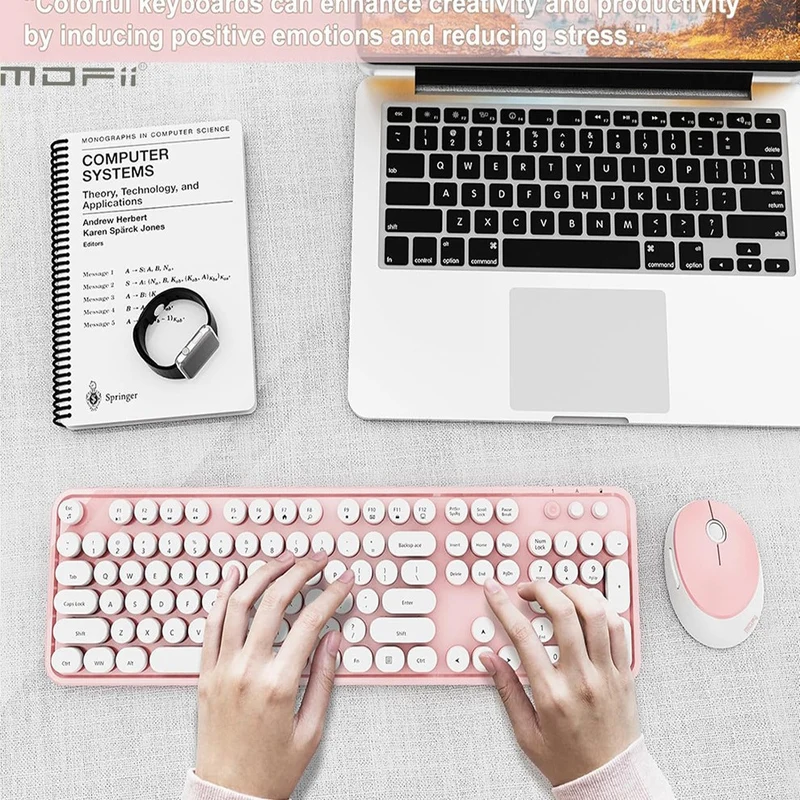 MOFII Skyscraper Hand 2.4G Wireless Keyboard Mouse Laptop Office Wireless Keyboard Mouse suit