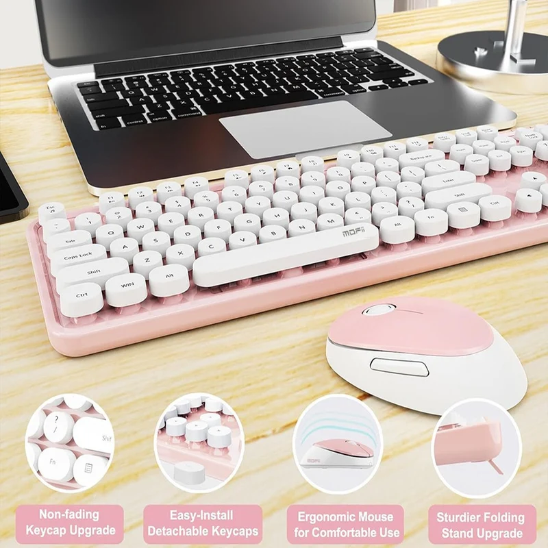 MOFII Skyscraper Hand 2.4G Wireless Keyboard Mouse Laptop Office Wireless Keyboard Mouse suit